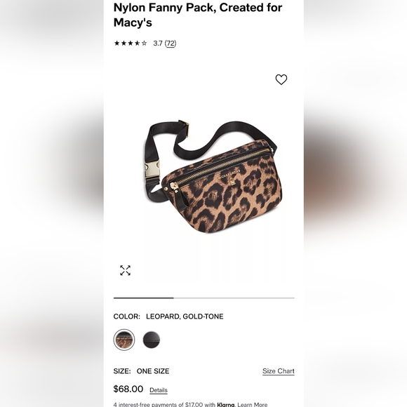 Michael Kors Handbags - Michael Kors - Nylon Fanny Pack